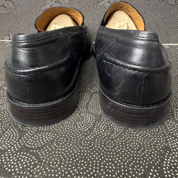 Johnston & Murphy Signature Series Mens Black Leather Loafers Size 13M - Picture 3 of 8